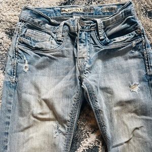 BKE Denim light wash jeans